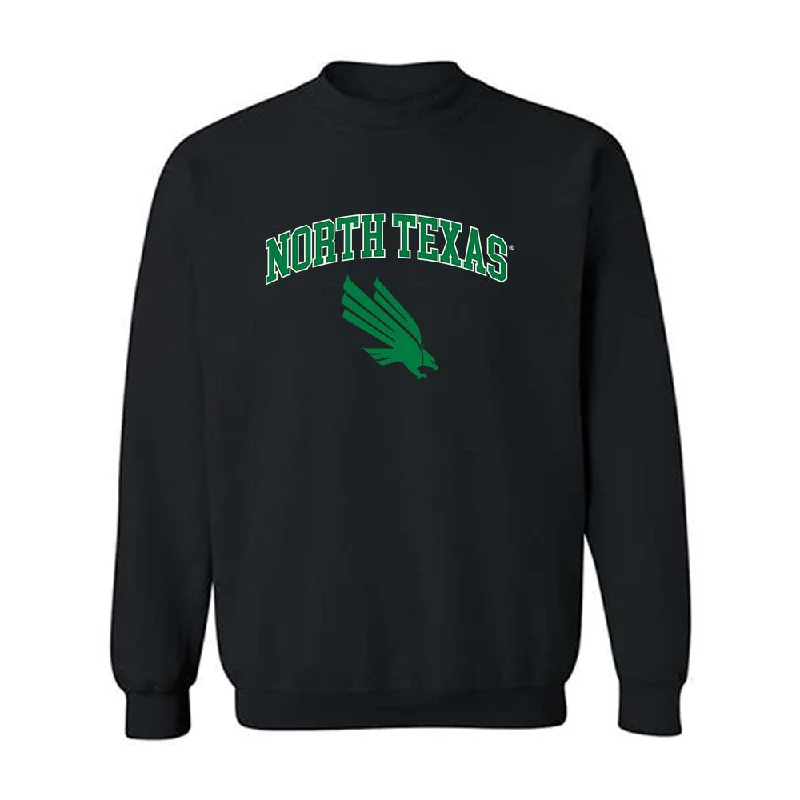 North Texas - NCAA Women's Basketball : Gwendlyn McGrew - Classic Shersey Crewneck Sweatshirt Hoodie with Hem Frayed Vintage Worn