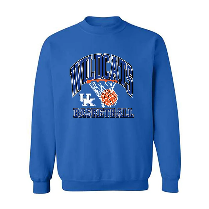 Kentucky - NCAA Women's Basketball : Georgia Amoore - Sports Shersey Crewneck Sweatshirt Hoodie with Hem Fringe Bohemian Relaxed