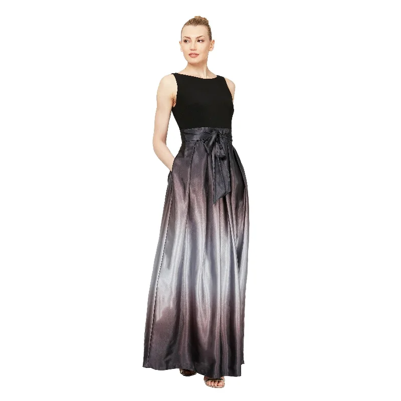 SL Fashions 119435M Ombre Long Party Dress Sale Tunics Yoga stretchy