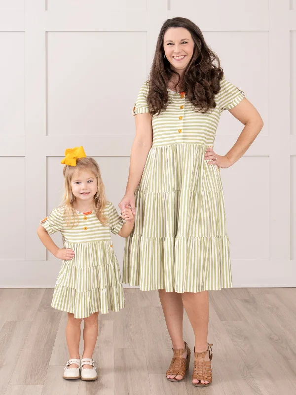 Daisy Janes Mom & Me Tiered Ruffle Dress Tunics Versatile all-occasion