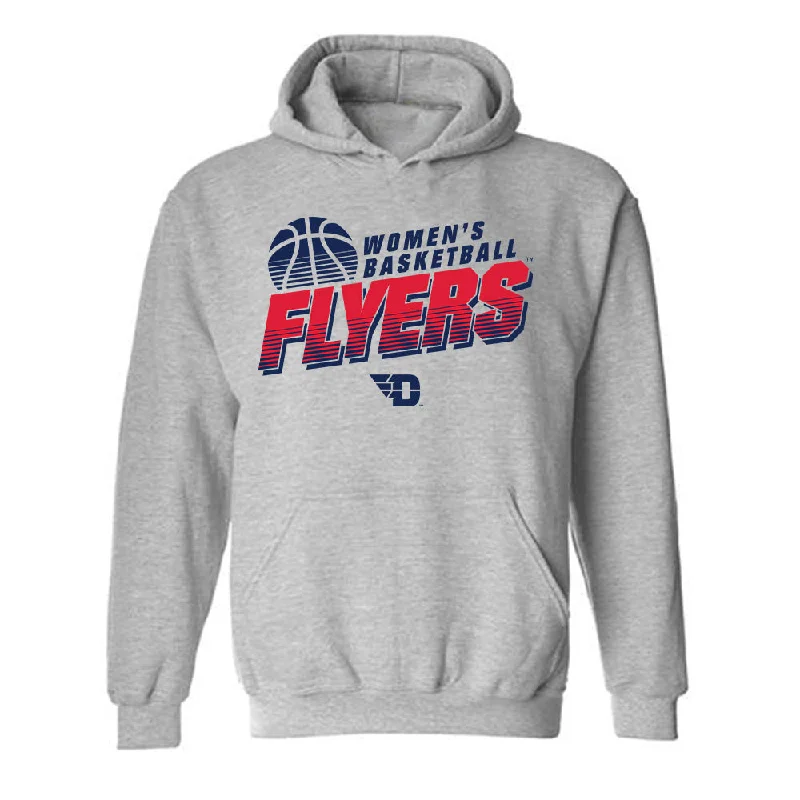 Dayton - NCAA Women's Basketball : Rikki Harris - Classic Shersey Hooded Sweatshirt Hoodie with Print Artistic Unique