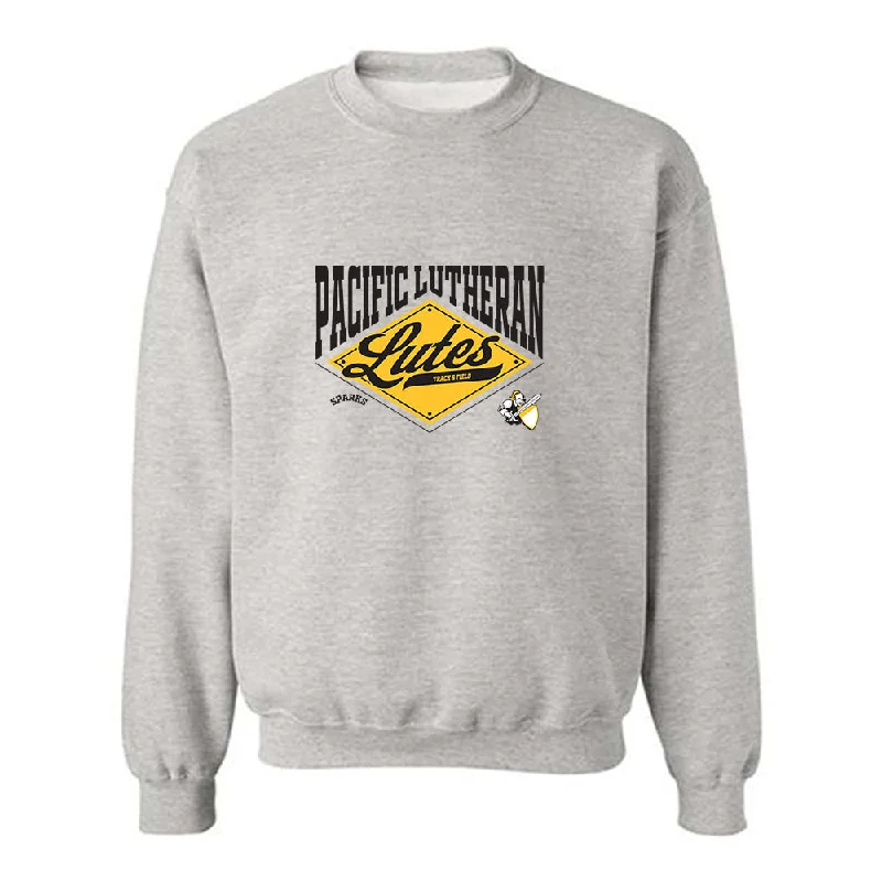 PLU - NCAA Women's Track & Field : Sydney Sparks - Classic Fashion Shersey Crewneck Sweatshirt Hoodie with Emblem Brand Identity