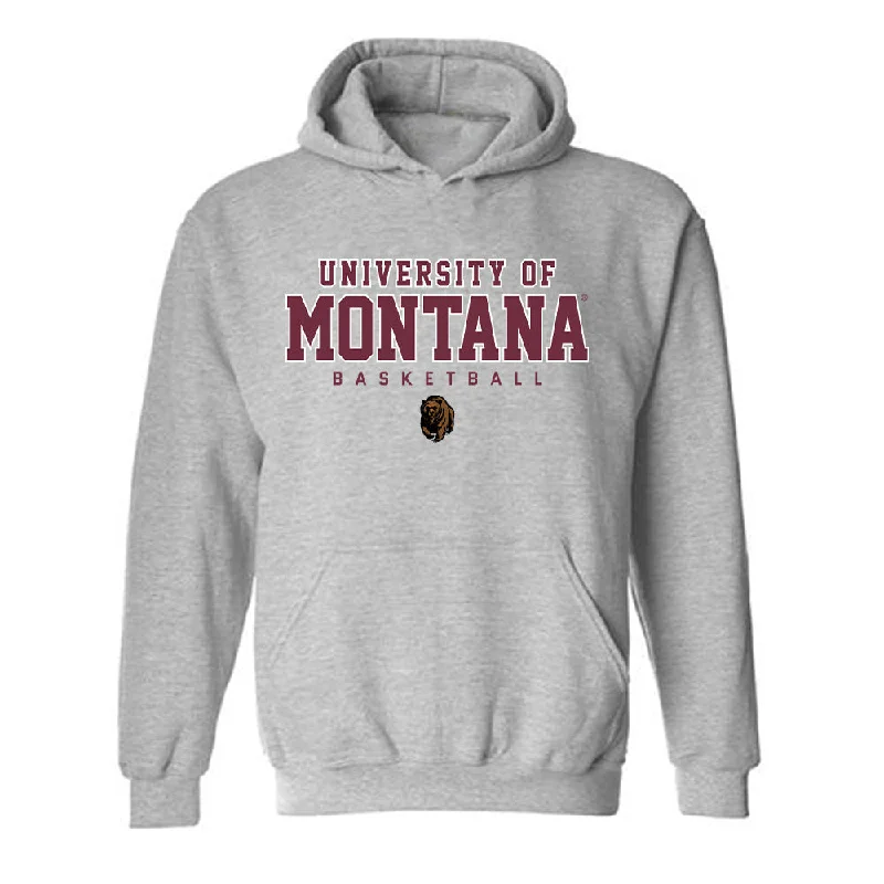 Montana - NCAA Women's Basketball : Avery Waddington - Classic Shersey Hooded Sweatshirt Hoodie with Hood Adjustable Protection