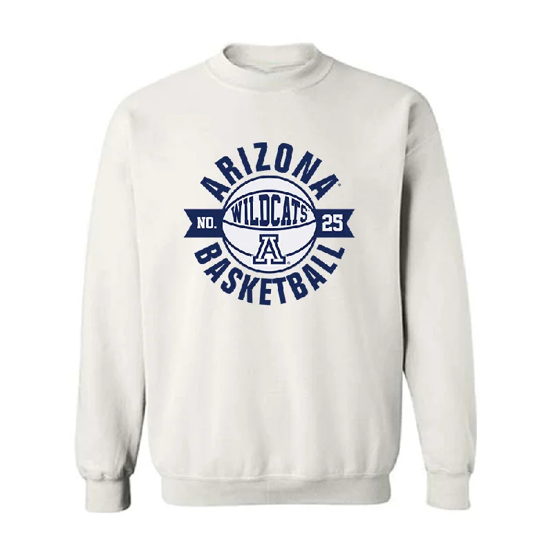 Arizona - NCAA Women's Basketball : Breya Cunningham - Sports Shersey Crewneck Sweatshirt Hoodie with Hem Drawcord Adjustable Customizable