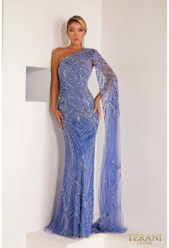 Terani Couture 241GL2634 pageant dress Tunics Bridal satin
