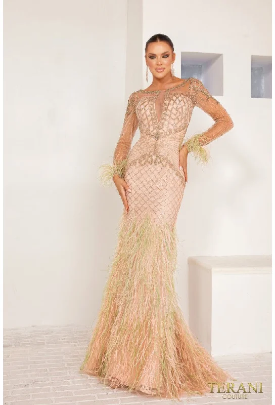 Terani Couture 241GL2631 pageant dress Tunics Occasion special