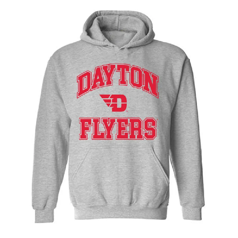 Dayton - NCAA Women's Basketball : Shantavia Dawkins - Classic Shersey Hooded Sweatshirt Hoodie with Raglan Sleeves Sporty Comfortable