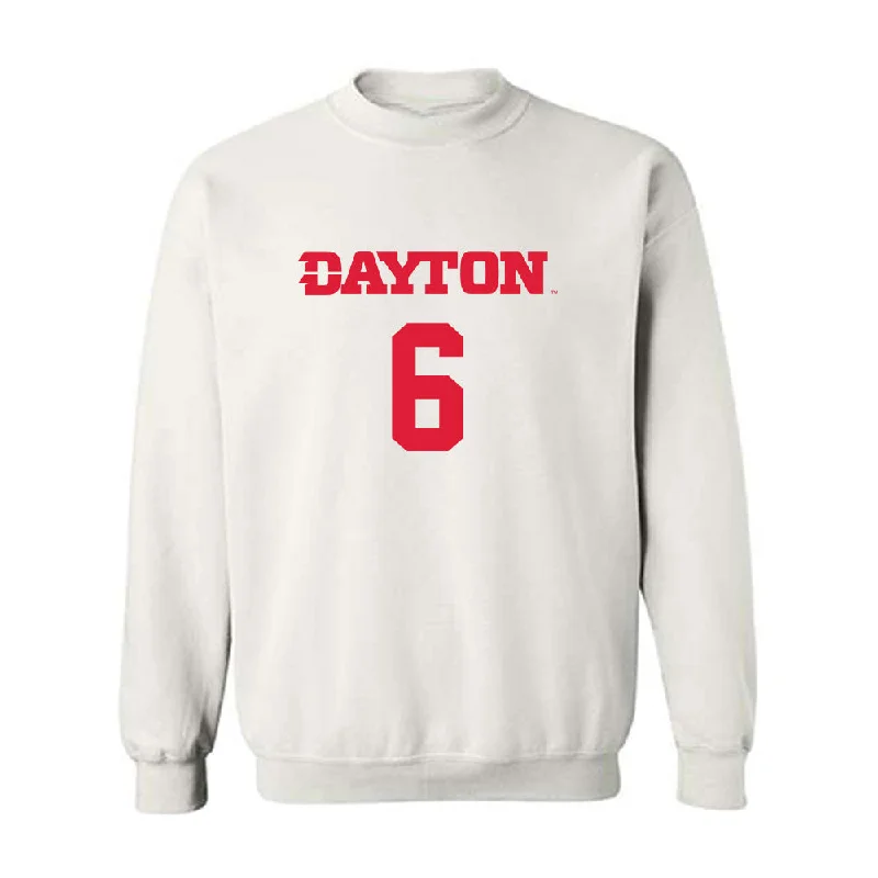 Dayton - NCAA Women's Basketball : Rikki Harris - Classic Shersey Crewneck Sweatshirt Hoodie with Hood Adjustable Protection