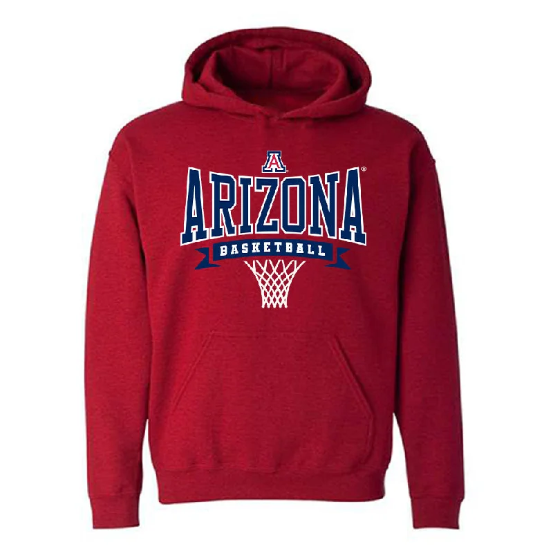 Arizona - NCAA Women's Basketball : Breya Cunningham - Sports Shersey Hooded Sweatshirt Hoodie with Ribbed Cuffs Snug Fit Comfort