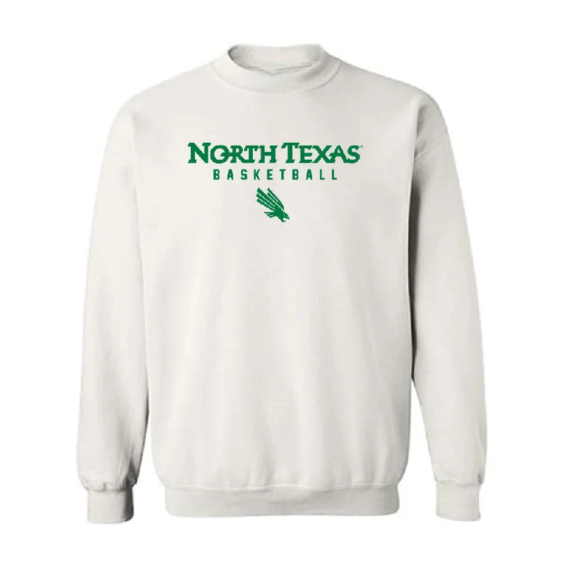 North Texas - NCAA Women's Basketball : Gwendlyn McGrew - Classic Shersey Crewneck Sweatshirt Hoodie with Hem Raw Edge Edgy Unfinished