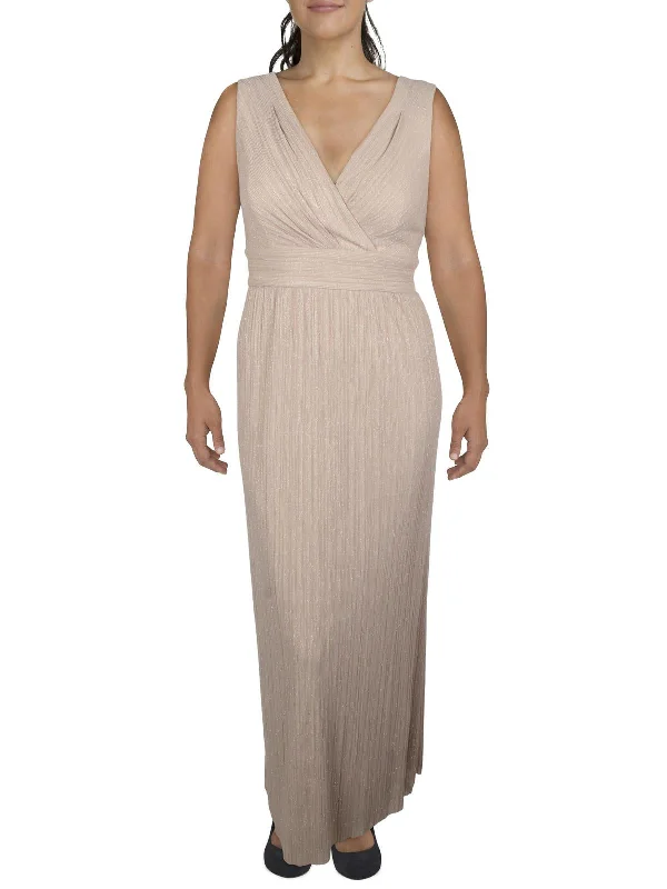 Womens Chiffon Glitter Evening Dress Tunics Timeless classic