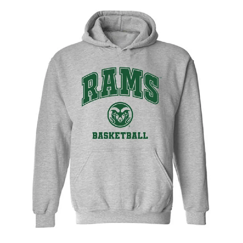Colorado State - NCAA Women's Basketball : Emma Ronsiek - Hooded Sweatshirt Hoodie Jacket Zipper Layering
