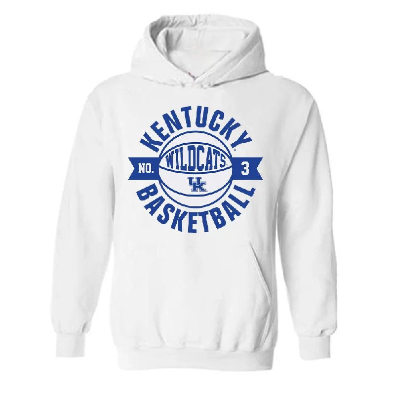 Kentucky - NCAA Women's Basketball : Georgia Amoore - Sports Shersey Hooded Sweatshirt Hoodie with Side Slits Relaxed Casual