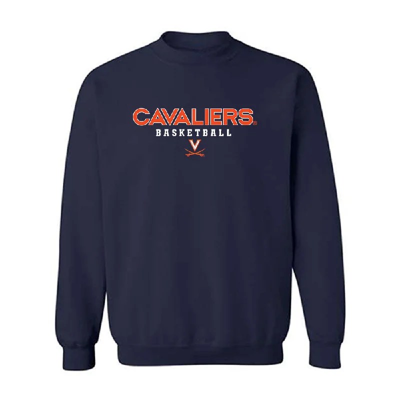 Virginia - NCAA Women's Basketball : Kamryn Kitchen - Classic Shersey Crewneck Sweatshirt Hoodie with Rhinestones Sparkly Elegant