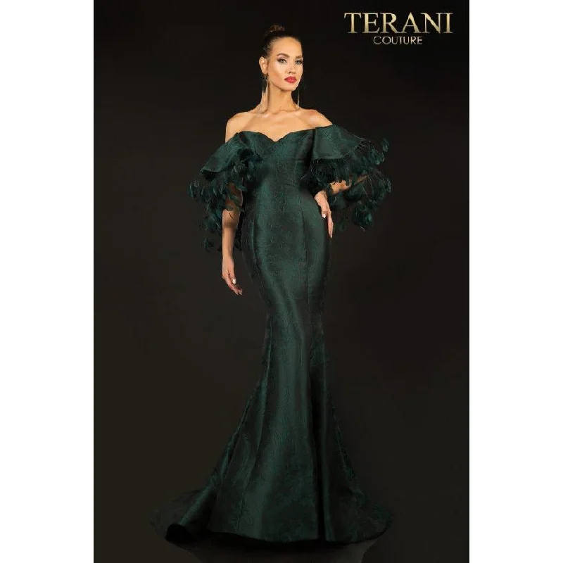 Terani Couture Evening Dress 2021E2796 Tunics Stylish elegant