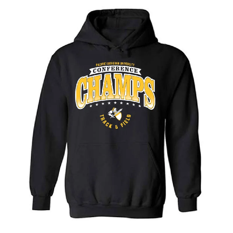 PLU - NCAA Women's Track & Field : Sydney Sparks - Classic Shersey Hooded Sweatshirt Hoodie with Lining Warm Insulated