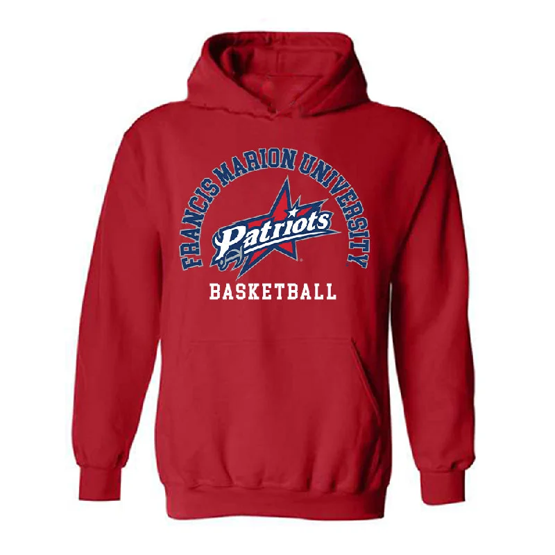 Francis Marion - NCAA Women's Basketball : Kiara Croskey - Hooded Sweatshirt Hoodie with Elastic Cuffs Stretchable Comfortable