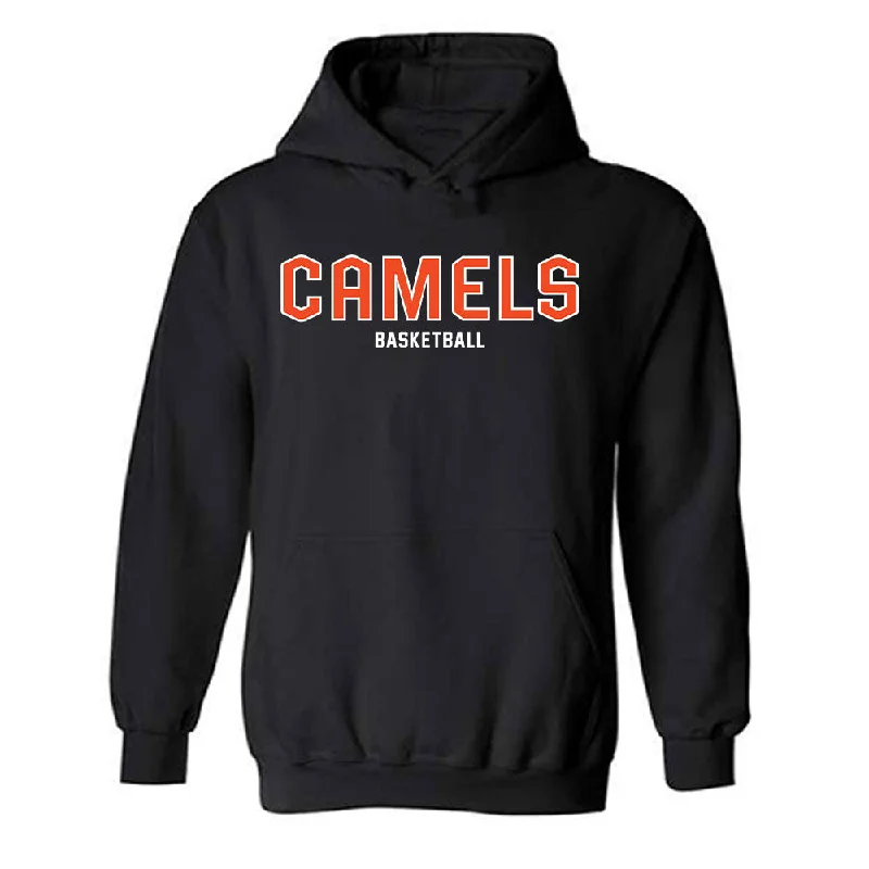 Campbell - NCAA Women's Basketball : Emerson Thompson - Hooded Sweatshirt Hoodie with Drawcord Adjustable Secure