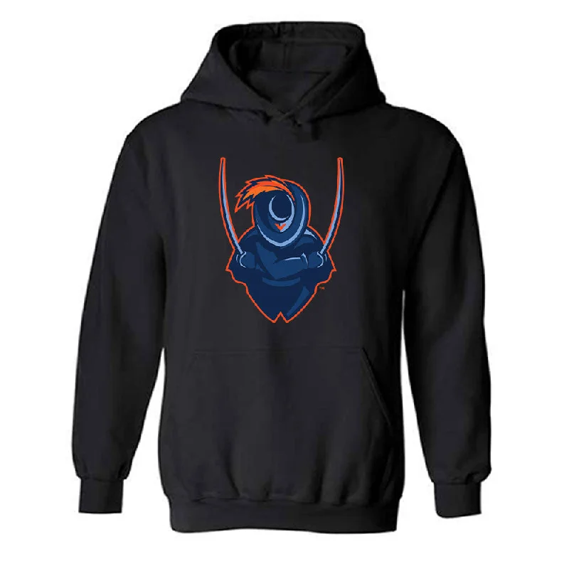 Virginia - NCAA Women's Basketball : Kamryn Kitchen - Fashion Shersey Hooded Sweatshirt Hoodie with Neon Bright Vibrant