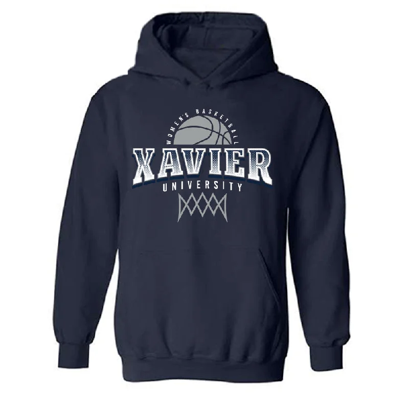 Xavier - NCAA Women's Basketball : MacKenzie Givens - Sports Shersey Hooded Sweatshirt Hoodie with Mesh Breathable Sporty