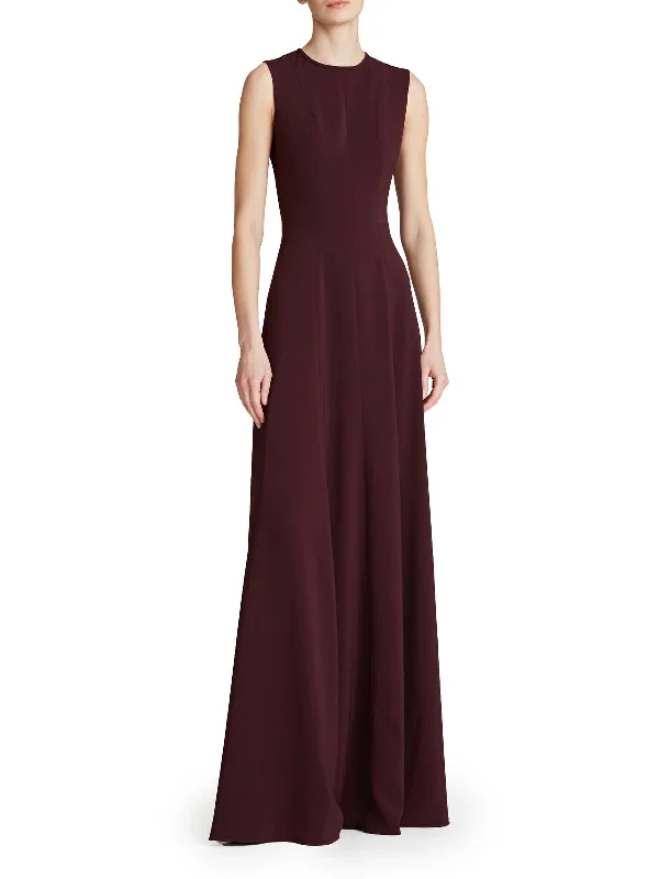 Iris Womens Sleeveless Maxi Evening Dress Tunics Formal black