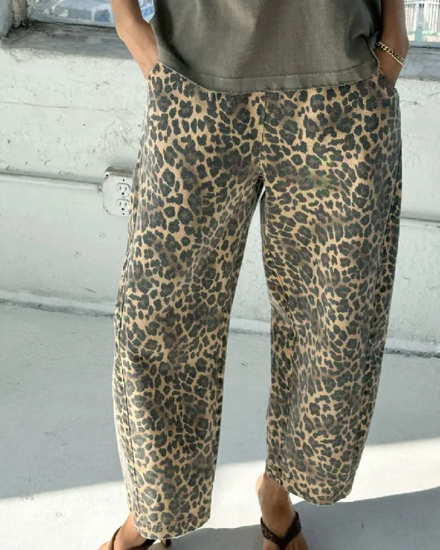 Arc Pant, Leopard Modern Bootcut Pants