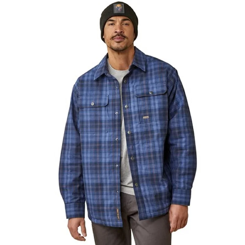 Ariat Men's Rebar Flannel Insulated Shirt Jacket Corduroy Jacket Velvet Jacket Brocade Jacket