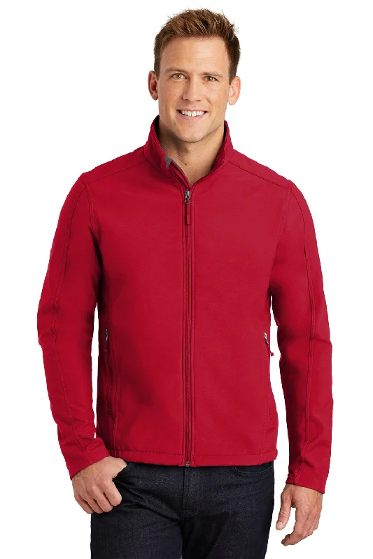 Port Authority Mens Core Wind & Water Resistant Full Zip Jacket - Rich Red Corduroy Jacket Velvet Jacket Brocade Jacket