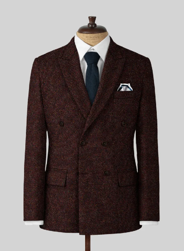 Highlander Heavy Wine Bedford Tweed Jacket Mesh Jacket Canvas Jacket Denim Jacket