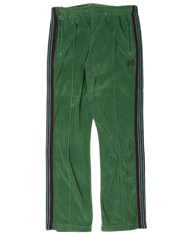 Velour Track Pants Elegant Dress Pants