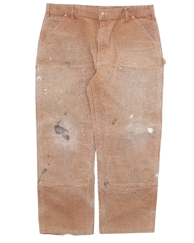 Carhartt Double Knee Pants Trendy Velvet Pants