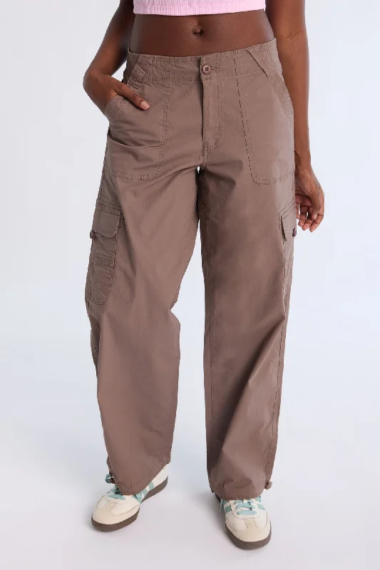 Super High Rise Baggy Cargo Pants Wide-Legged Palazzos
