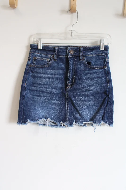 American Eagle High Rise Mini Ne(X)t Level Stretch Skirt | 2 corduroy skirt durable
