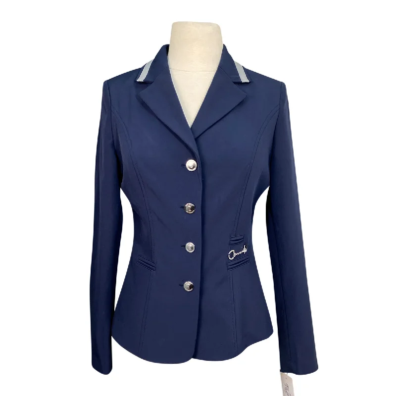 Esperado 'Parade' Show Jacket  in Navy - Women's XS Wool Jacket Cashmere Jacket Tweed Jacket
