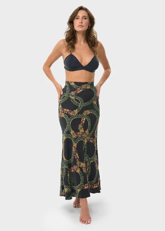 Dion Mystique Lucy Slip Skirt zip skirt side