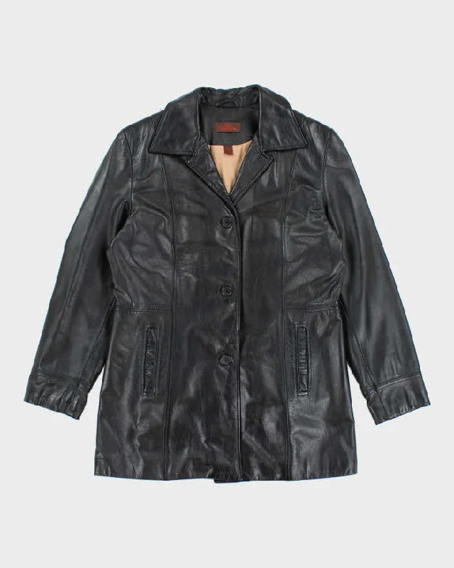 Vintage 90's Women's Danier Leather Blazer Jacket - M Faux Fur Jacket Real Fur Jacket Shearling Jacket