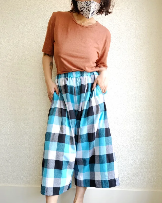 Claudine Pants, Plaid Formal Dress Pants