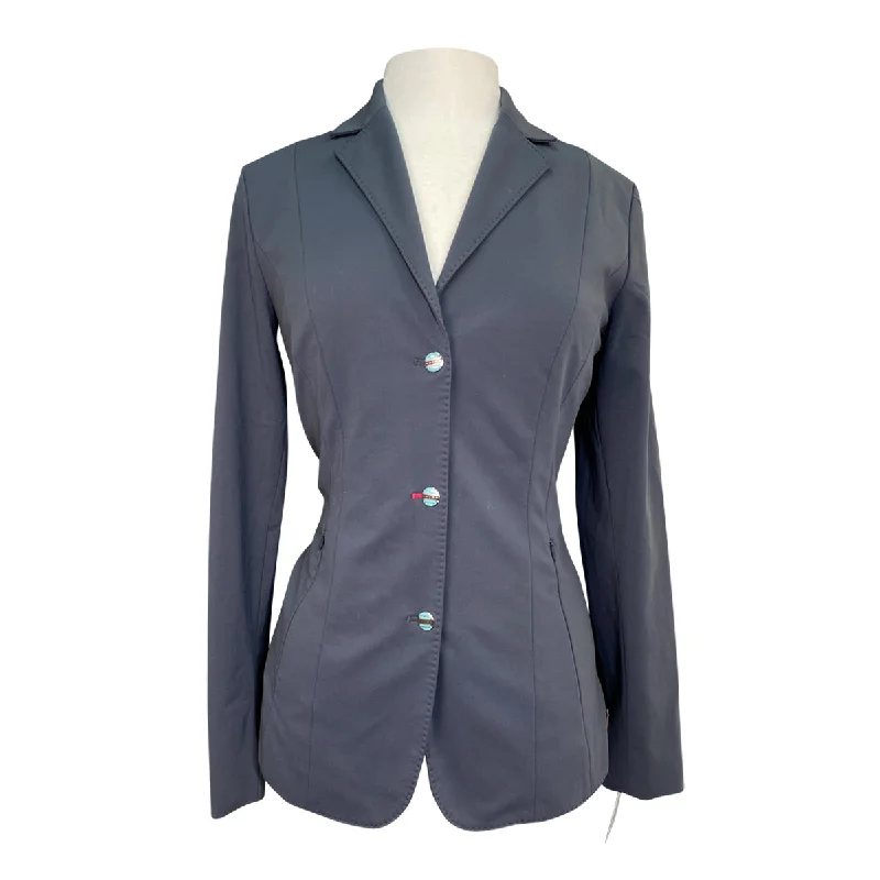 Animo Competition Jacket in Grey - Women's IT 44 (US 10) Welt Pockets Slit Pockets Flap Pockets