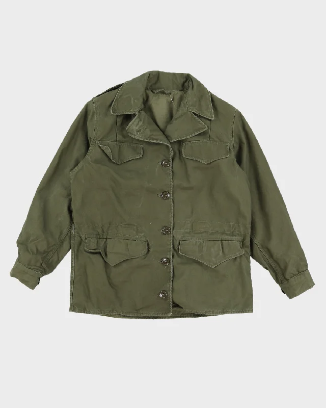 50s Vintage US Army Women's Field Jacket - S Cotton Jacket Linen Jacket Terry Jacket