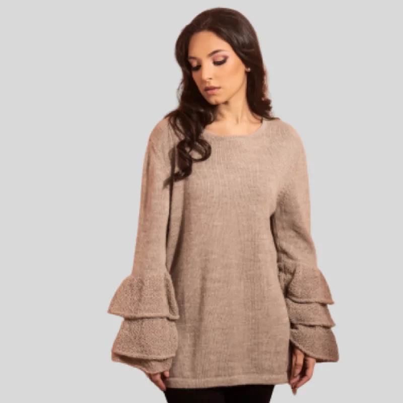 Luis Fringe Warm Sweater Terry Terry Cloth Terry Knit