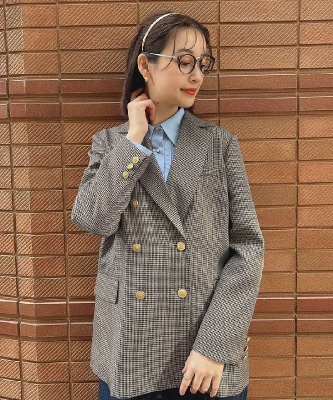 Classic Tailored Jacket / an another angelus [51BD01j001]. Notch Collar Jacket Peter Pan Collar Jacket Cowl Neck Jacket
