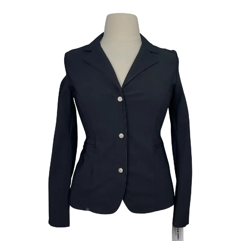 Helite Airjump Show Jacket in Black - Women's Large Denim Fabric Leather Fabric Suede Fabric