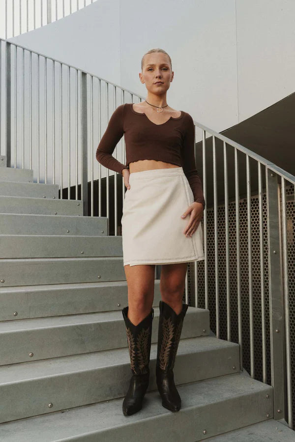 PDF Pattern - Clueless Skirt | Puff and Pencil vintage skirt charm