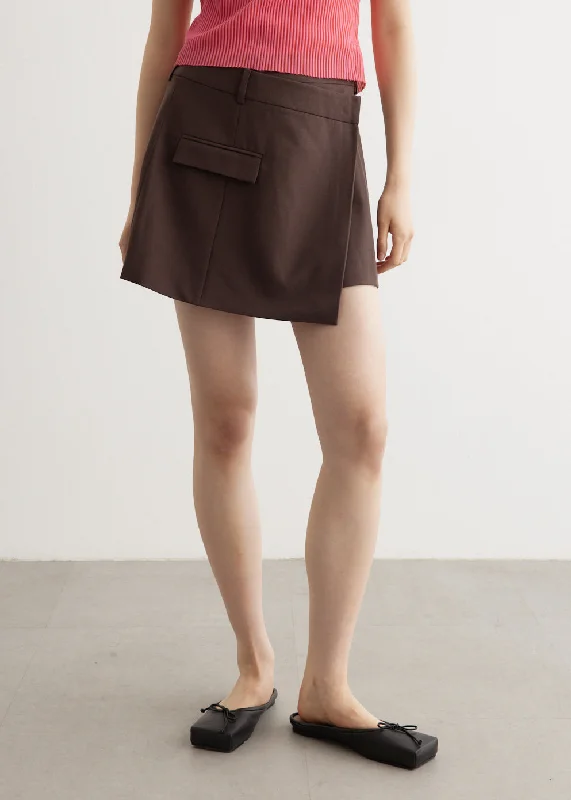 Cora Skirt cashmere skirt plush