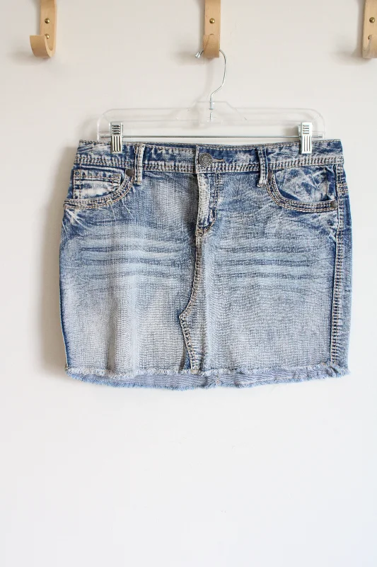 Maurices Denim Mini Skirt | 9/10 denim skirt casual