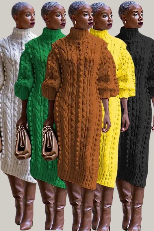 Expensive Taste Turtleneck Sweater Dress Turtle Neck Boat Neck Asymmetrical Neck