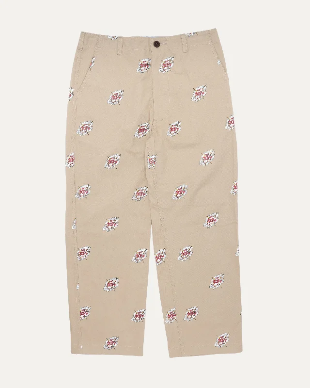 Roy Lichtenstein Pop Pants Classic Bootcut Trousers