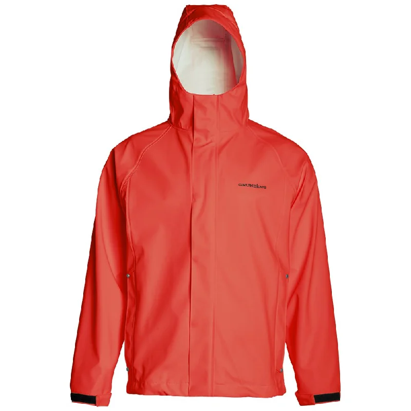 Grundéns Men's Neptune 319 Waterproof Hooded Commercial Fishing Jacket Mesh Jacket Canvas Jacket Denim Jacket