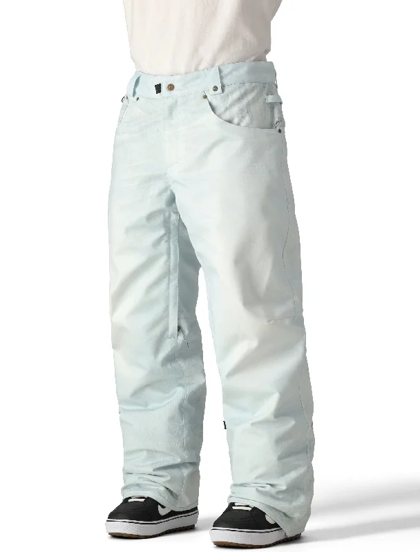 686 Deconstructed Denim Insulated Pant 2025 Comfortable Jogger Trousers