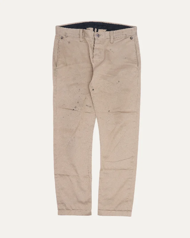 Chino Pants Comfy High-Waist Jeans